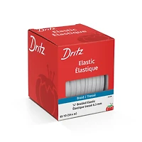 Dritz® 1/4" White Braided Elastic