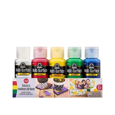 FolkArt® Basics Multi-Surface Acrylic Paint