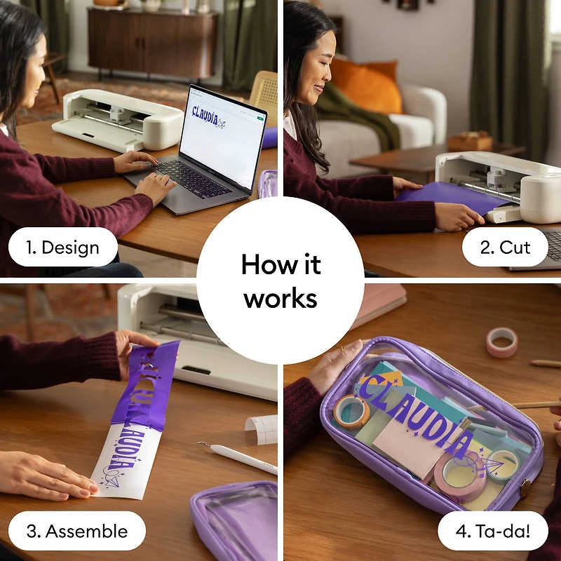 Cricut Explore® 5 in Taupe & Essential Bundle with Digital Content