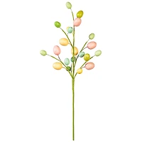 24" Pastel Artificial Easter Egg Sprays, 2ct.