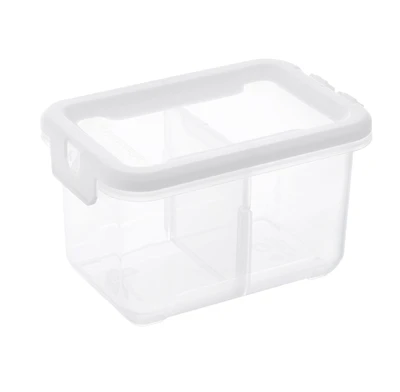 Ezy Storage Tall -Compartment Storage Box
