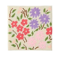 Spring 6" Bright Daisies Needlepoint Kit by Loops & Threads®