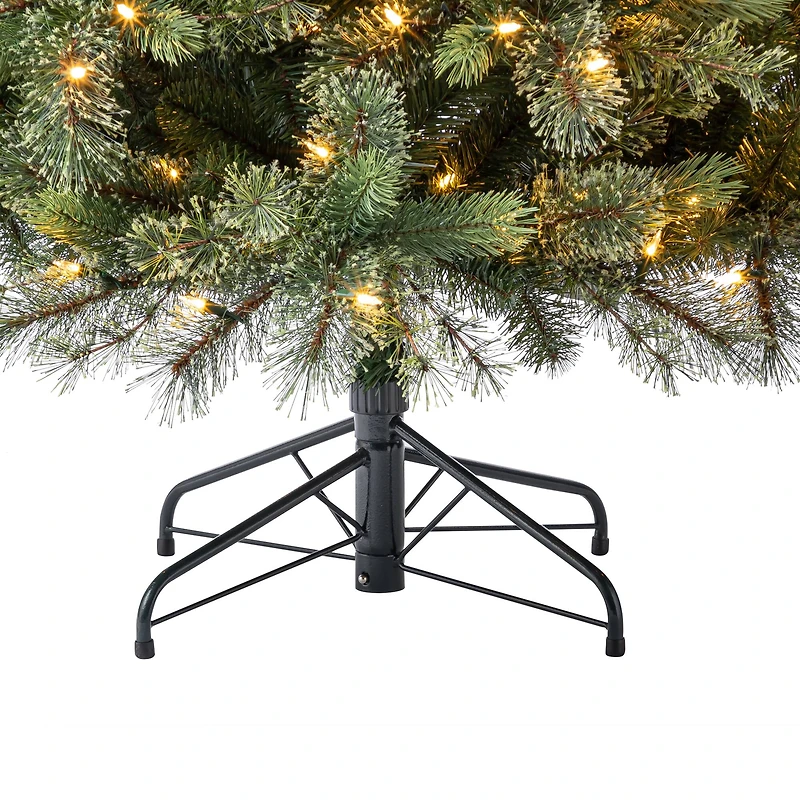 7.5ft. Pre-Lit Jackson Spruce Artificial Christmas Tree, Warm White LED Lights by Ashland®