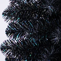 6ft. Unlit Black Sparkle Artificial Christmas Tree by Ashland®