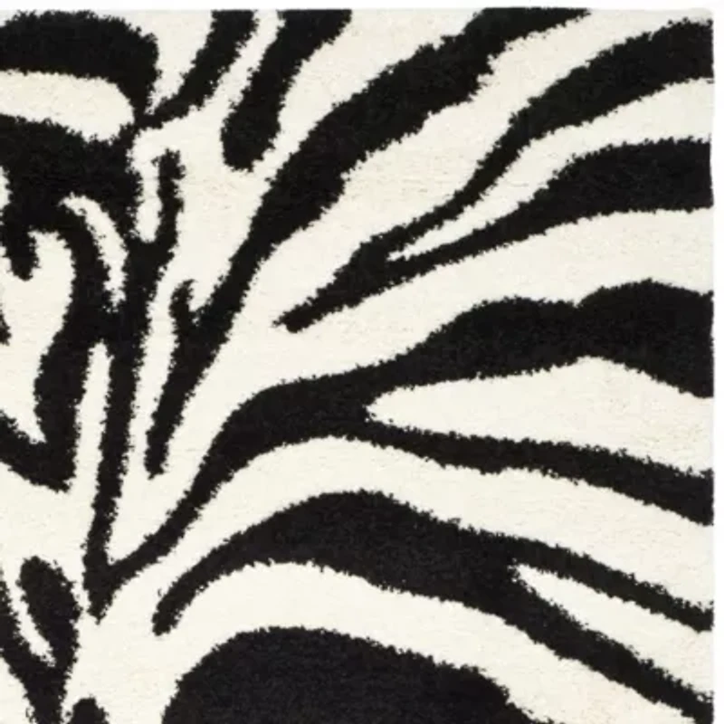 Safavieh Shag Collection Lennox Animal Runner Rug