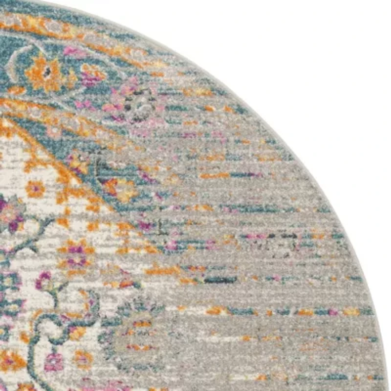 Safavieh Madison Collection Anuki Oriental Round Area Rug