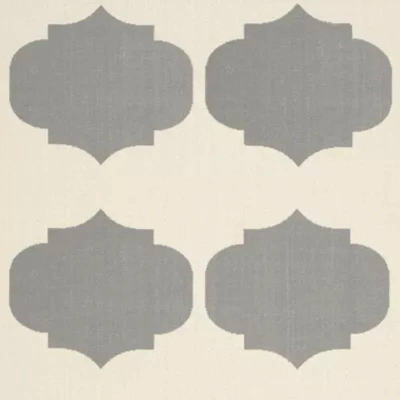 Safavieh Courtyard Collection Celina Geometric Indoor/Outdoor Area Rug