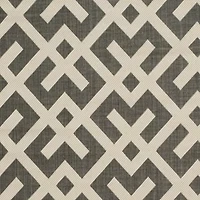 Safavieh Courtyard Collection Darrin Geometric Indoor/Outdoor Square Area Rug
