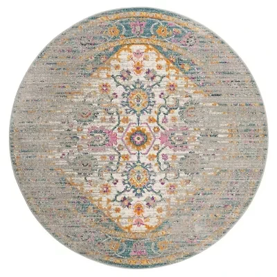Safavieh Madison Collection Anuki Oriental Round Area Rug
