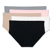 Fruit Of The Loom 5-Pack Womens Breathable Low-Rise Brief Panties - 5DBL5F0
