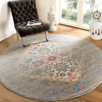 Safavieh Madison Collection Anuki Oriental Round Area Rug