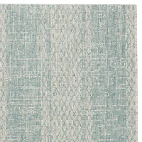 Safavieh Courtyard Collection Elena Geometric Indoor/Outdoor Round Area Rug