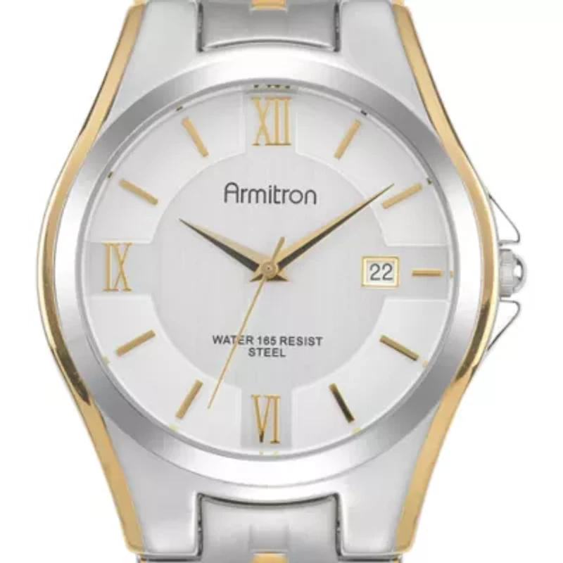 Armitron® Mens Stainless Steel Watch