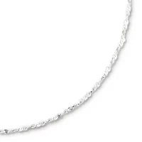 Made in Italy Silver 18-20" 2mm Serpentine Chain