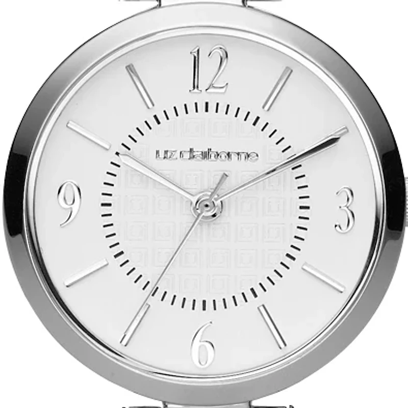 Liz Claiborne® Black Iconic Watch