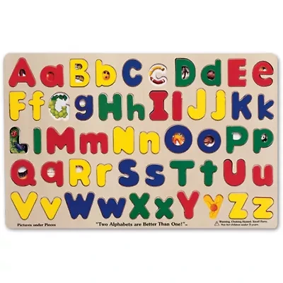 Melissa & Doug Upper & Lowercase Alphabet
