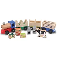 Melissa & Doug Farm Train Interactive Toy