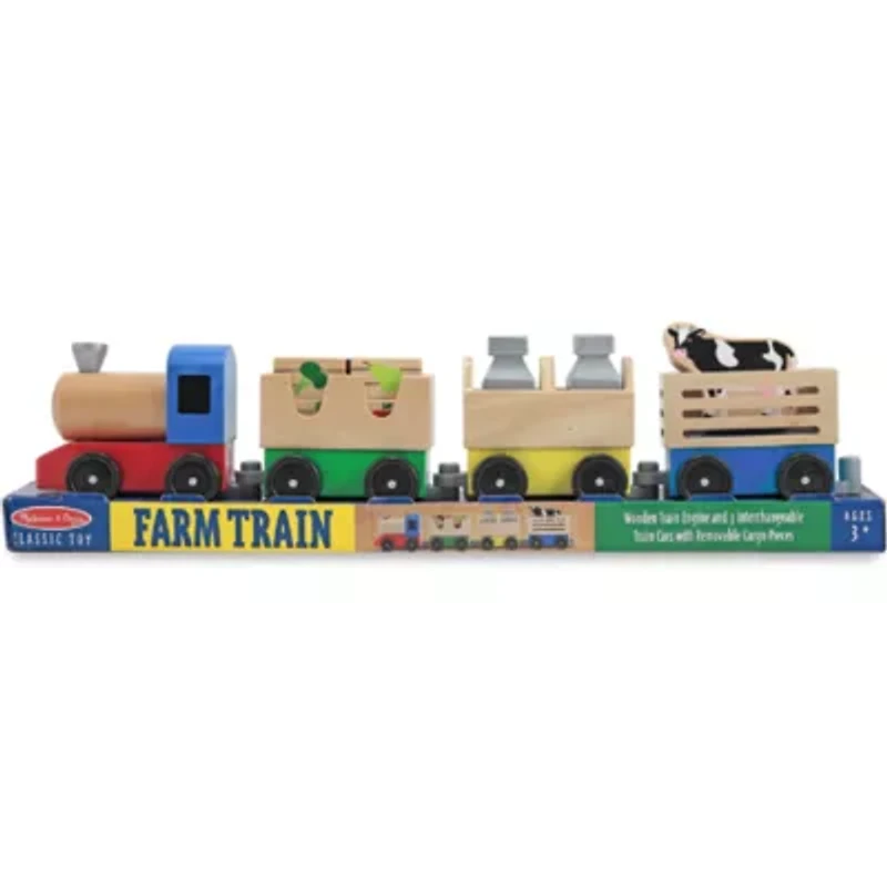 Melissa & Doug Farm Train Interactive Toy
