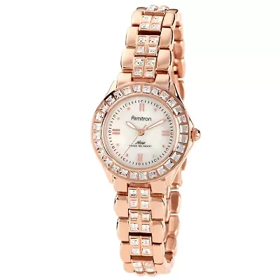 Armitron® Now® Womens Rose-Tone Dress Watch