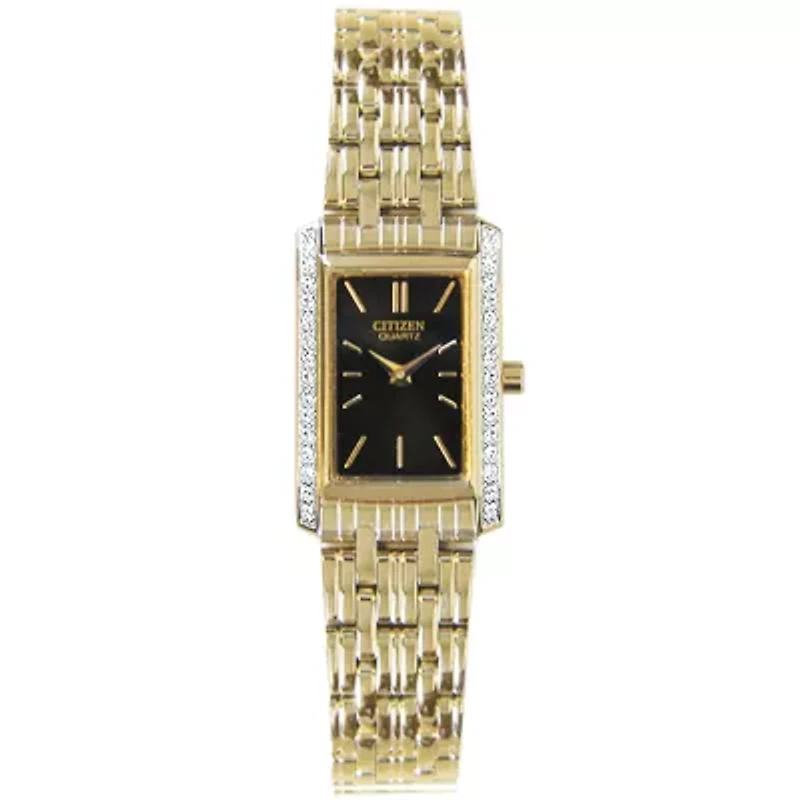 Citizen® Womens Gold-Tone Watch EK1122-50E