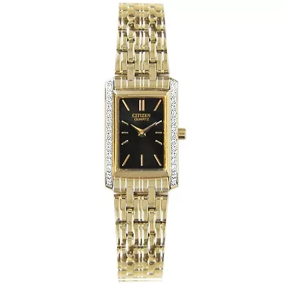 Citizen® Womens Gold-Tone Watch EK1122-50E