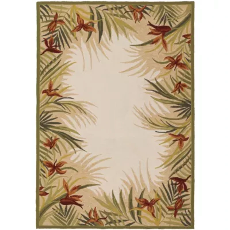 Couristan® Tropics Garden Indoor/Outdoor Rectangular Rug