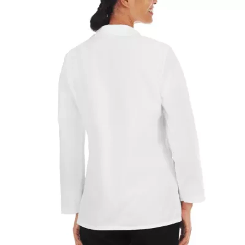 Meta Labwear 15104 28" Womens Plus Long Sleeve Lab Coat