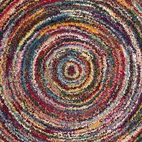 Safavieh Freeman Geometric Shag Rectangular Runner