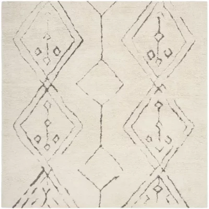 Safavieh Casablanca Collection Claud Geometric Square Area Rug