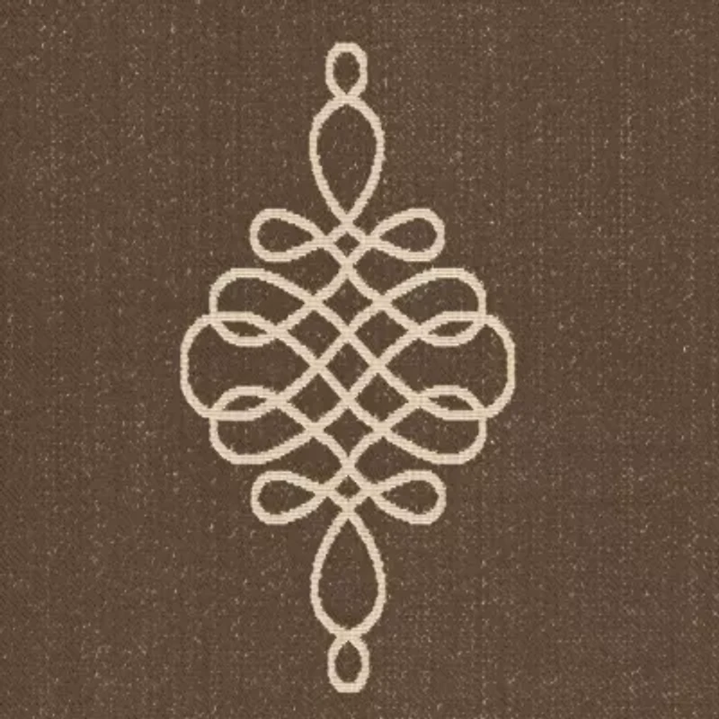 Safavieh Courtyard Collection Keane Oriental Indoor/Outdoor Runner Rug