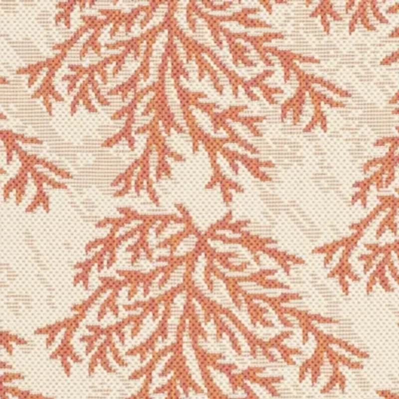 Safavieh Courtyard Collection Omar Floral Indoor/Outdoor Area Rug