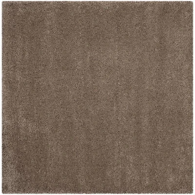 Safavieh Santa Monica Shag Collection Ainsley Solid Square Area Rug