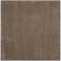Safavieh Santa Monica Shag Collection Ainsley Solid Square Area Rug