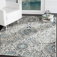 Safavieh Madison Collection Baldric Floral Area Rug