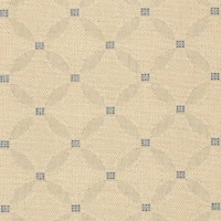Safavieh Courtyard Collection Frona Oriental Indoor/Outdoor Square Area Rug