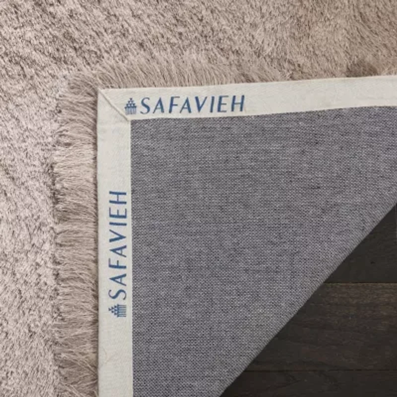 Safavieh Shag Collection Camille Solid Runner Rug