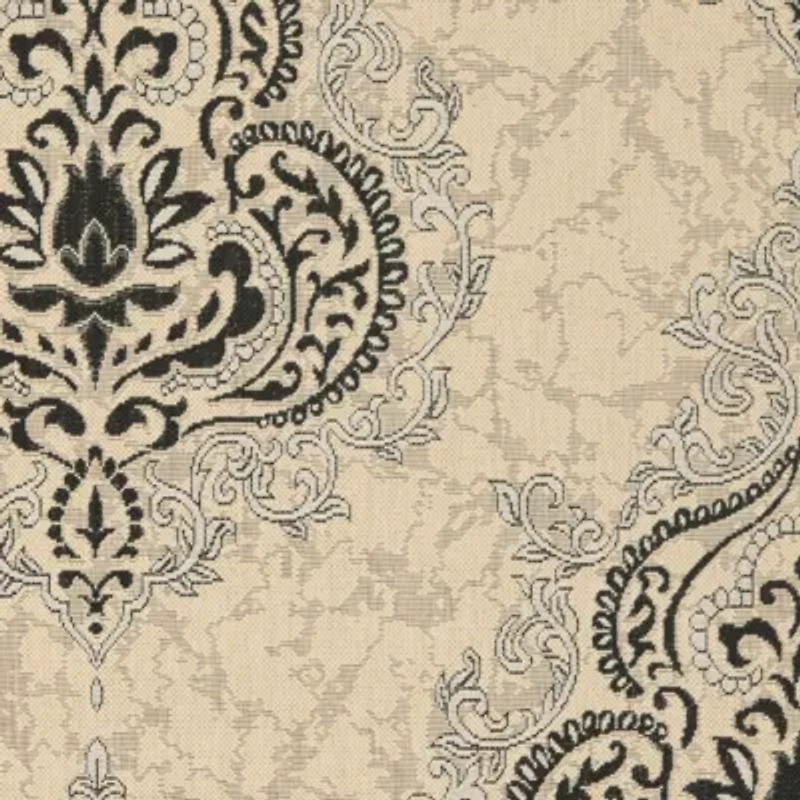 Safavieh Courtyard Collection Dedrick Medallion Indoor/Outdoor Runner Rug