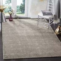 Safavieh Dip Dye Collection Jacinda Damask SquareArea Rug