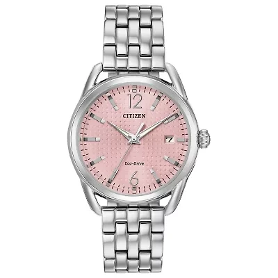Drive from Citizen Womens Silver Tone Stainless Steel Bracelet Watch Fe6080-71x