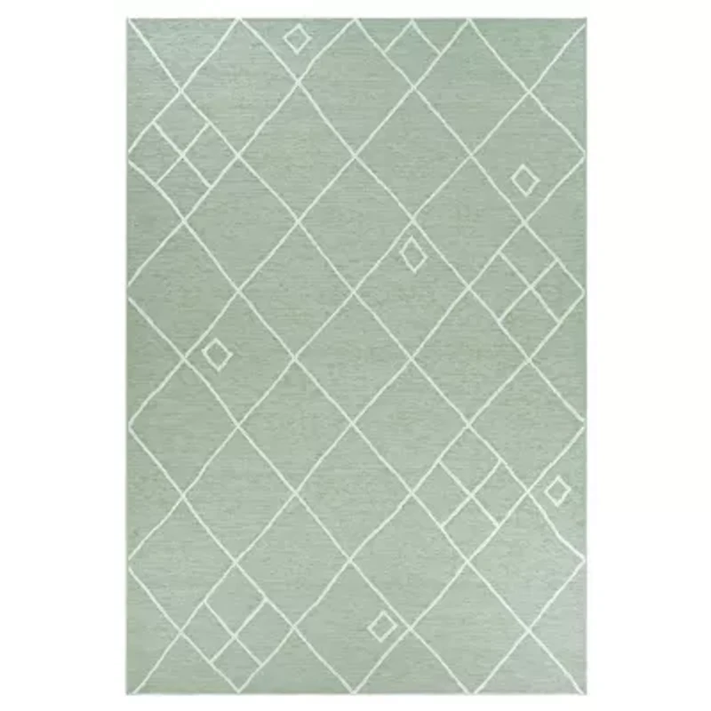 Couristan Timber Orion Geometric Indoor Outdoor Rectangular Accent Rug