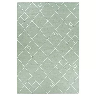 Couristan Timber Orion Geometric Indoor Outdoor Rectangular Accent Rug