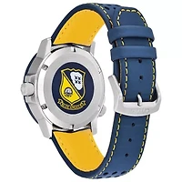 Citizen Promaster Nighthawk Mens Blue Leather Strap Watch Bj7007-02l