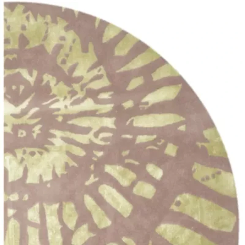 Safavieh Capri Collection Almira Geometric Round Area Rug