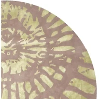 Safavieh Capri Collection Almira Geometric Round Area Rug