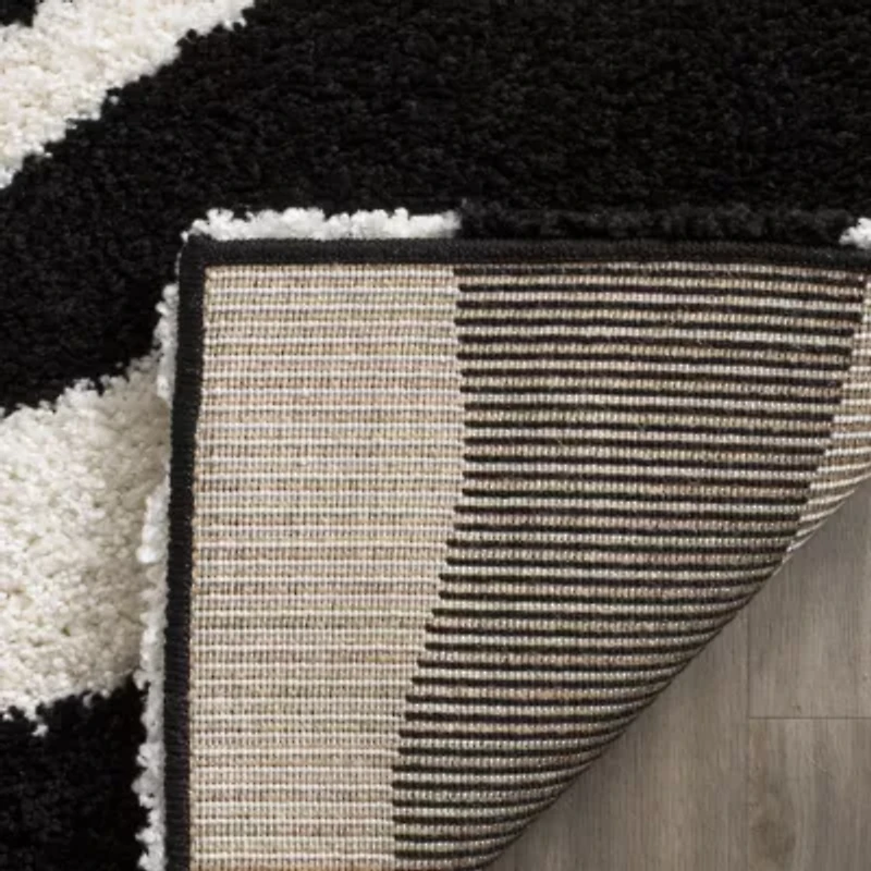 Safavieh Shag Collection Lennox Animal Runner Rug