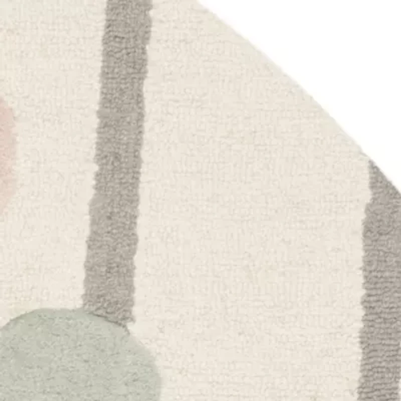 Safavieh Kids Collection Lawanda Geometric Round Area Rug