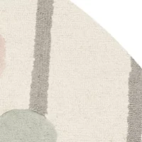 Safavieh Kids Collection Lawanda Geometric Round Area Rug