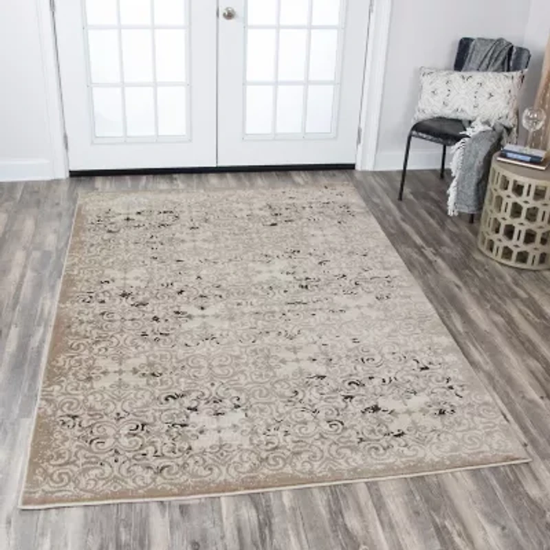 Rizzy Home Panache Collection Kinley Medallion Rectangular Rugs
