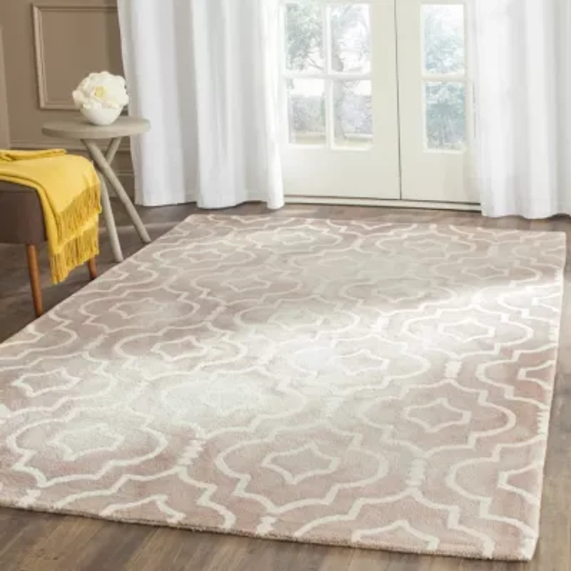 Safavieh Dip Dye Collection Devnet Geometric Area Rug