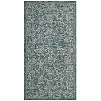 Safavieh Courtyard Collection Clarissa Oriental Indoor/Outdoor Area Rug
